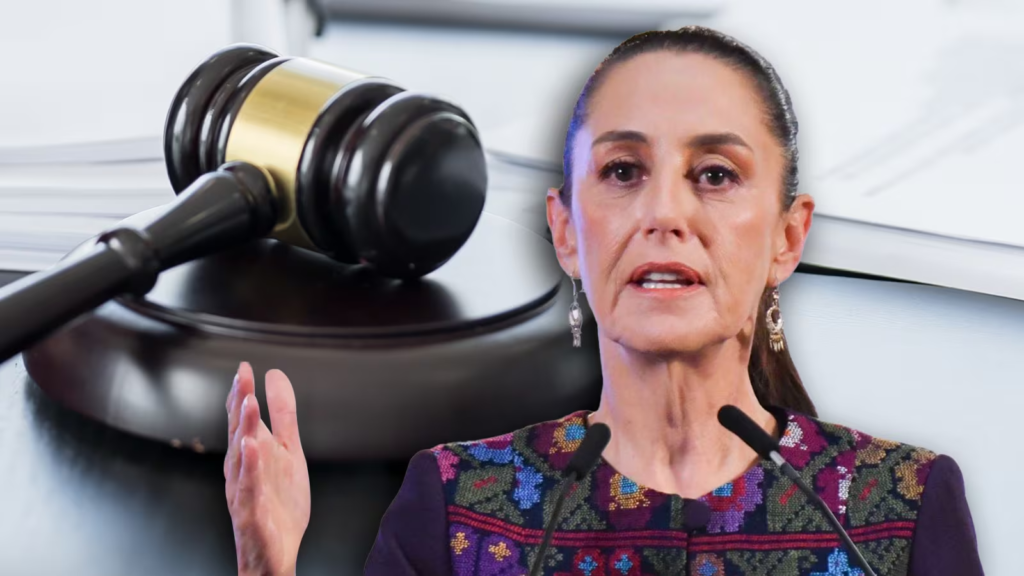 Jueza ordena a Claudia Sheinbaum eliminar la reforma al Poder Judicial del DOF