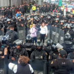 Policía encapsula a manifestantes del Poder Judicial en el Hermanos Rodríguez; jueces alertan alza de “intolerancia gubernamental”