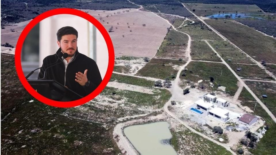 Una investigación afirma que un proveedor del Gobierno de Nuevo León cedió a Samuel García un rancho de 800 millones de pesos