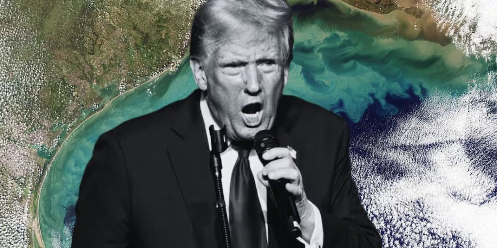 OFICIAL: Trump cambia oficialmente el nombre de Golfo de México a Golfo de América