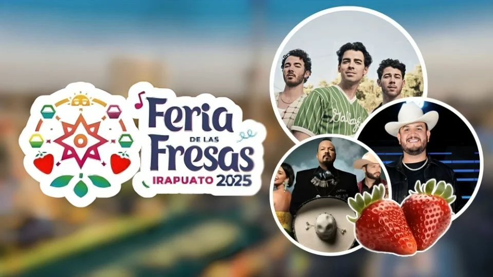 Feria de las Fresas Irapuato 2025: Presencia de Jonas Brothers y Los Aguilar alborotan las redes