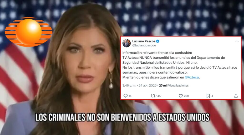 TELEVISA AUTÉNTICO RESPONSABLE DE MENSAJE DE ODIO A MIGRANTES