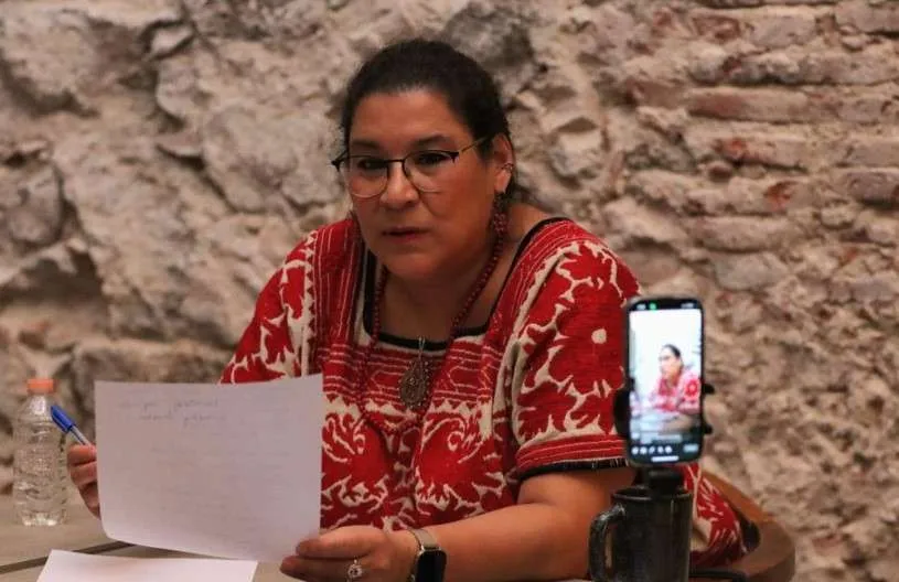 Confrontan a Lenia Batres por gastos millonarios en la Elección Judicial