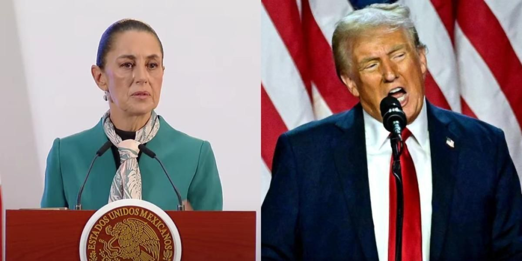 Afirma CSP que dialogó con Trump ‘para alcanzar buenos acuerdos que beneficien’ a México y EU