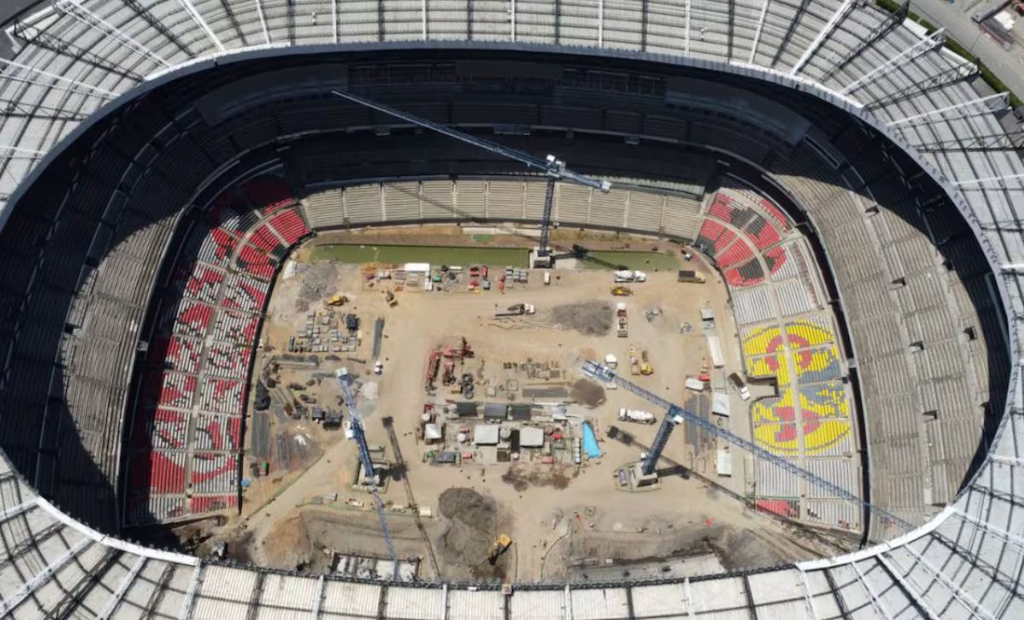Aseguran que dueños de palcos buscan detener remodelación del Estadio Azteca