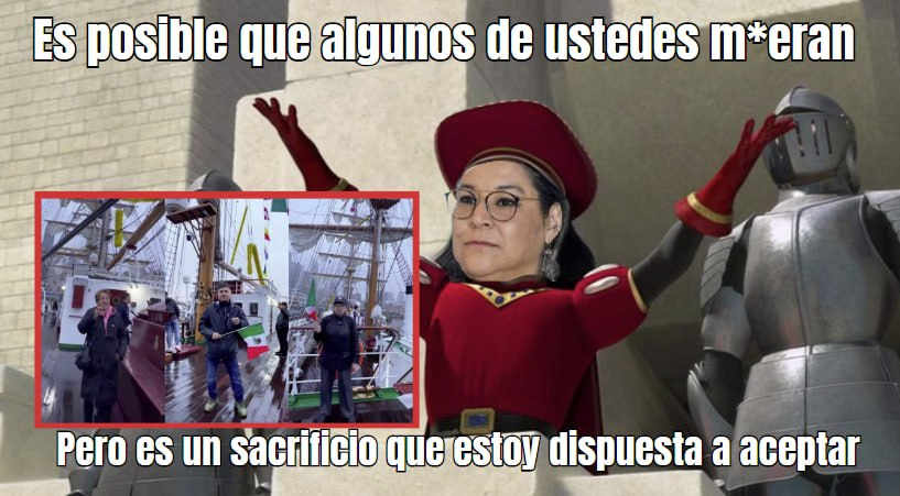 Morena convierte al Buque Cuauhtémoc en plataforma de propaganda política en favor de Lenia Batres