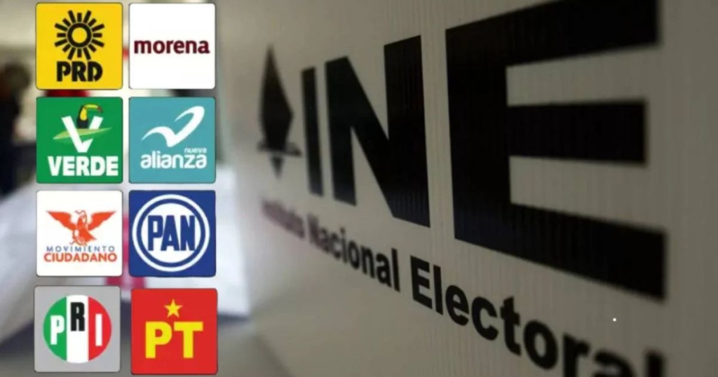 INE perfila multa de 62 mdp a partidos políticos por adeudo de impuestos