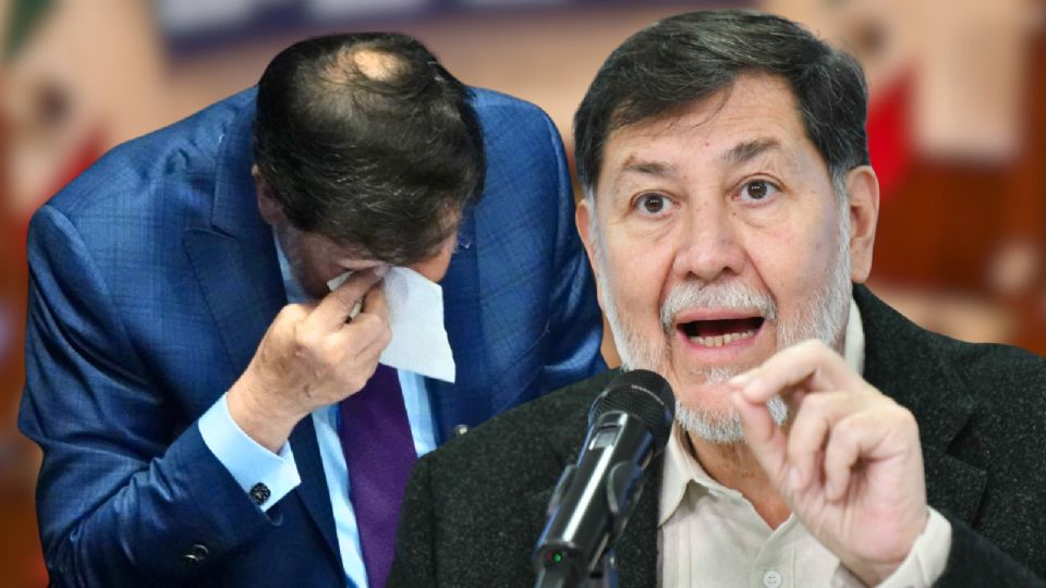 Abuchean a Noroña en Querétaro: ‘¡Fuera Morena!’