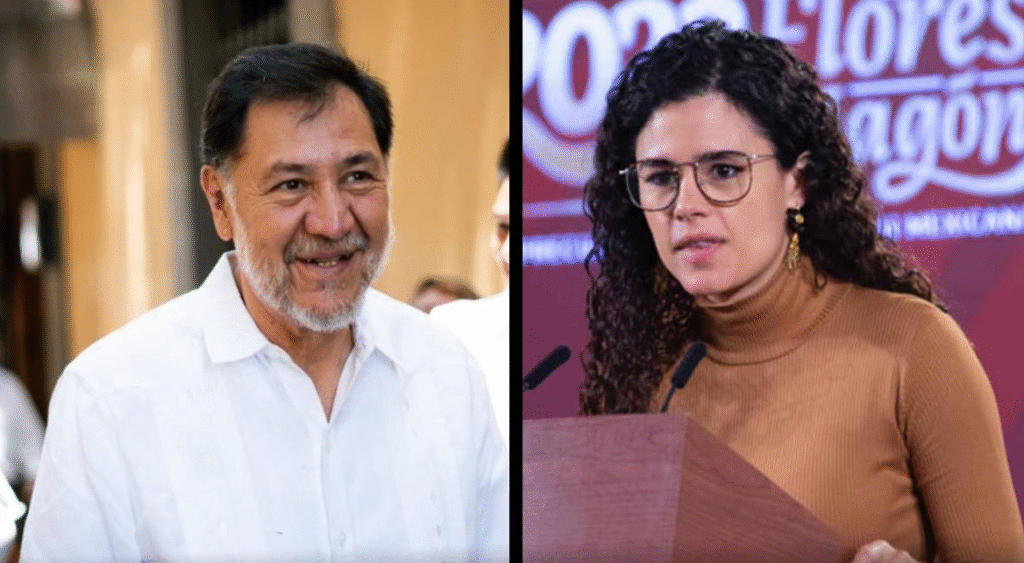 Noroña critica llamado de Luisa Alcalde a no vestir con lujos
