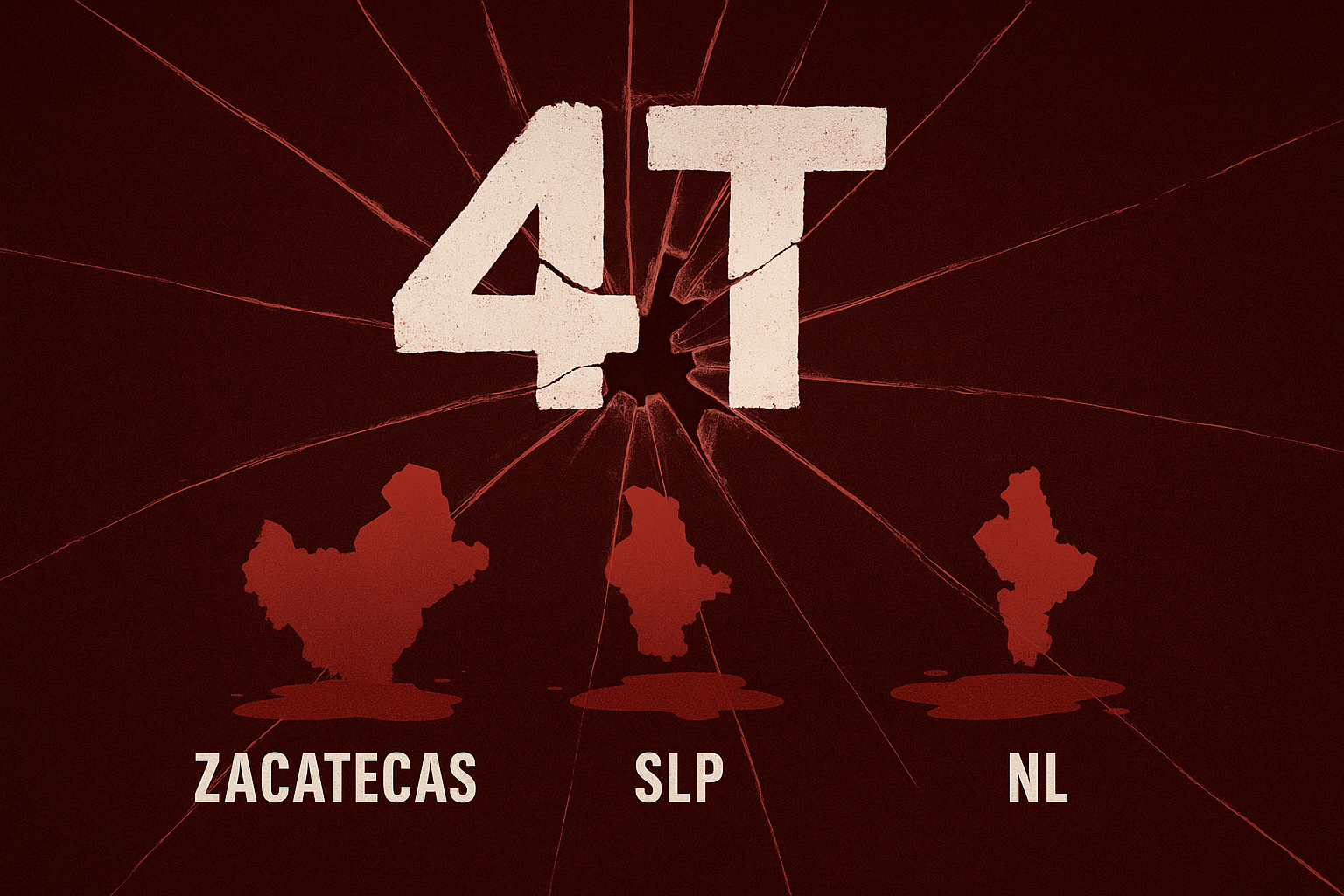 La 4T hecha pedazos: Morena se desangra en Zacatecas, San Luis Potosí y Nuevo León rumbo a 2027