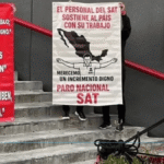 Paro nacional del SAT: trabajadores detienen labores y exigen aumento salarial del 12%