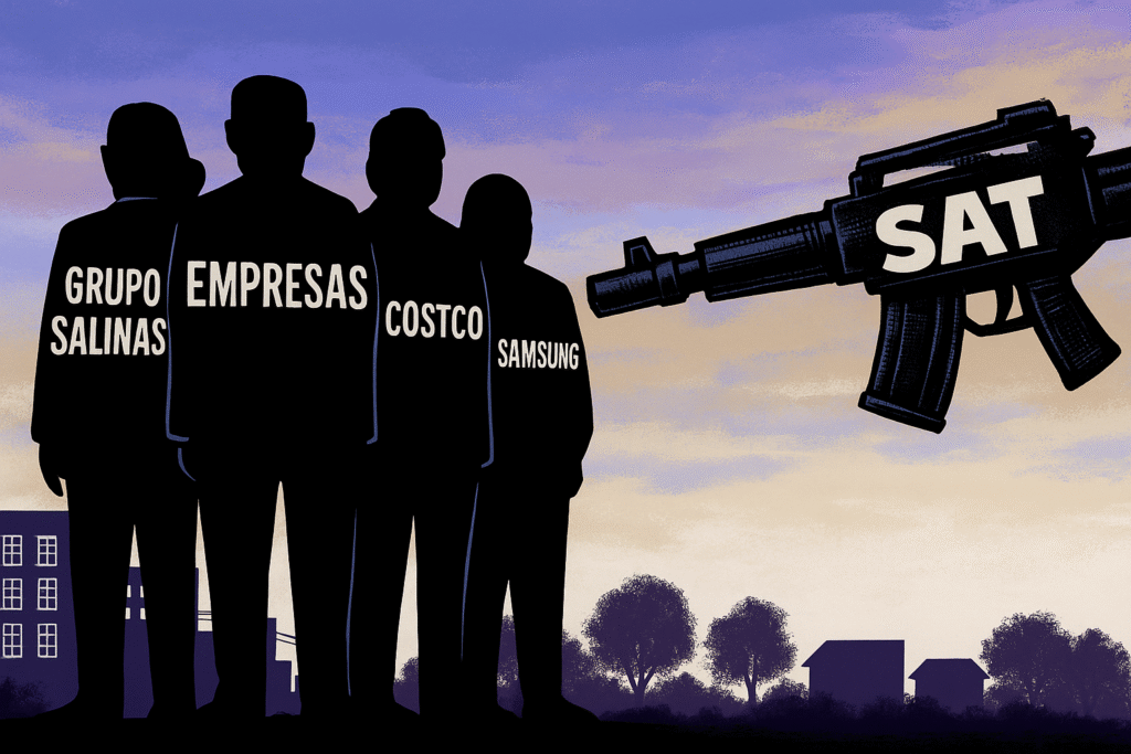 Terrorismo y extorsión fiscal: el SAT contra todo lo que produce