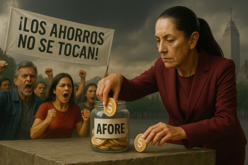 La 4T quiere tu AFORE: van por el dinero de tu retiro para pagar su desastre financiero