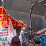 Despliegan megablindaje en Palacio ante protesta de CNTE; maestros ingresan por Catedral