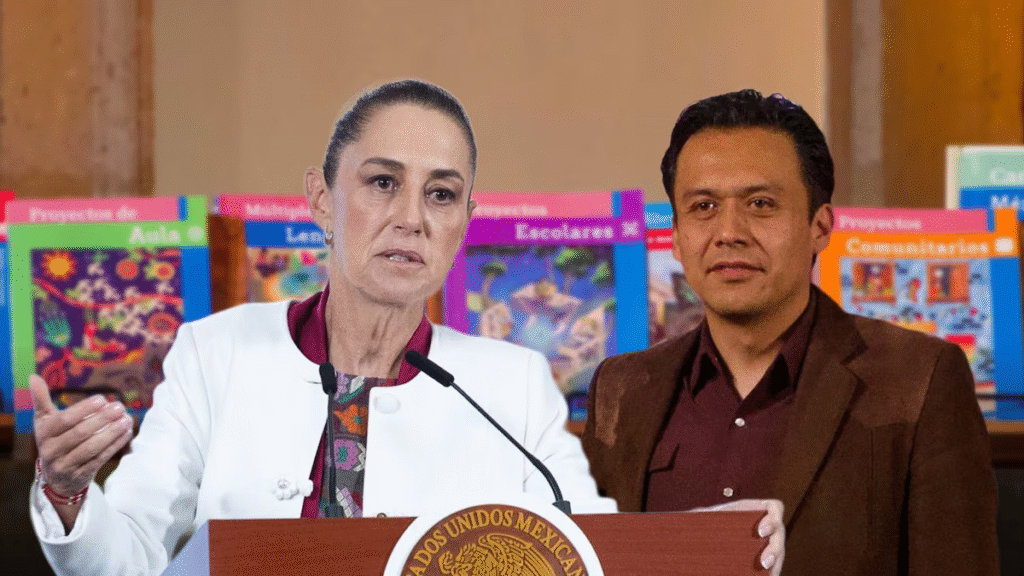 “Los libros de texto no son patrimonio de una persona”: Sheinbaum sobre salida de Marx Arriaga