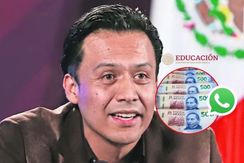 Tras salida de Marx Arriaga, trabajadores de la SEP reportan depósitos de hasta 38 mil pesos y exhiben mensajes de WhatsApp