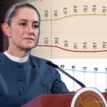 Aprobación de Claudia Sheinbaum cae a su nivel más bajo en medio de crisis de inseguridad y corrupción