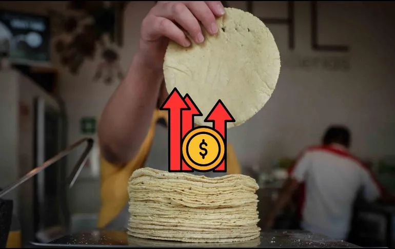 Precio de la tortilla subirá hasta 4 pesos a partir del 15 de abril