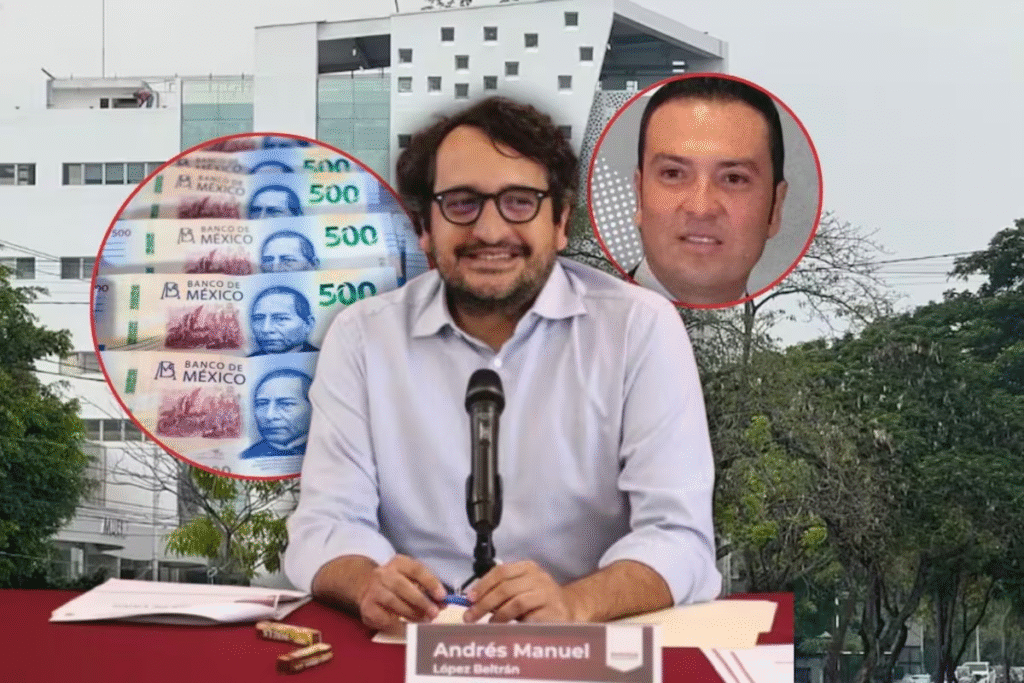 Andy López Beltrán cobra: su prestanombres Amílcar Olán recibió más de 40 millones del Poder Judicial