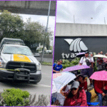 Bloquea CNTE sedes de televisoras en CDMX