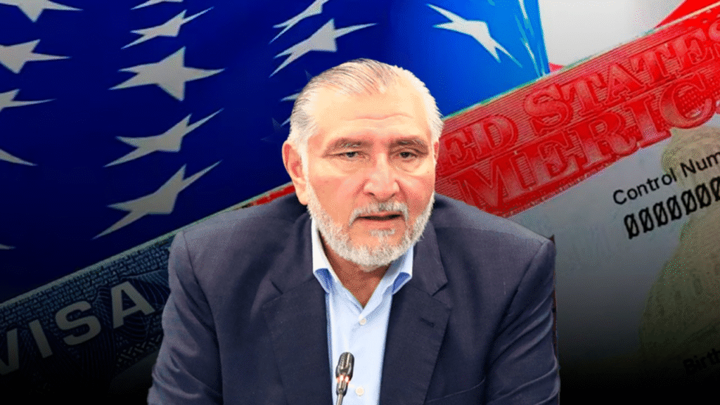 Habrían retirado la visa ahora a Adán Augusto