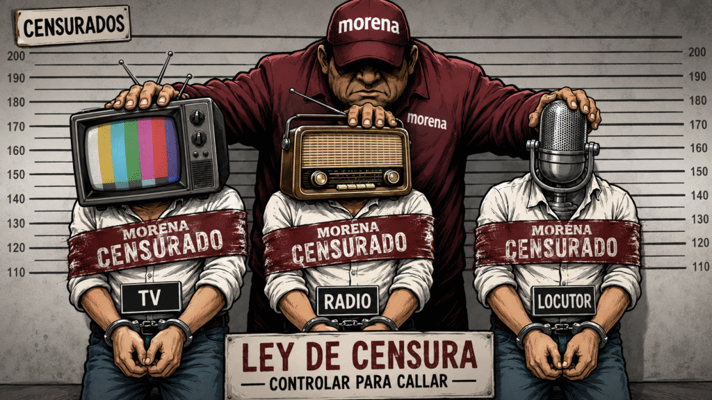 Morena avanza con una ley que podría abrir la puerta a la censura de medios y contenidos