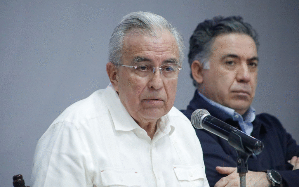 Acusado en EU por narcotráfico, Rocha Moya regresa al gobierno de Sinaloa y cierra filas con Sheinbaum